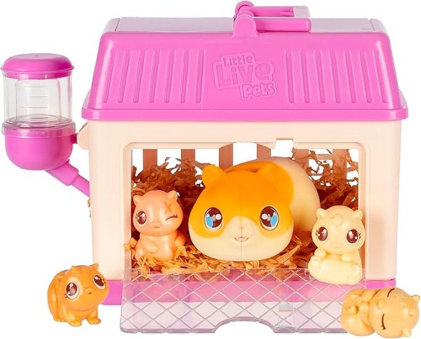 Pelucia Little Live Pets Mama Surprise Casinha Hamster FUN