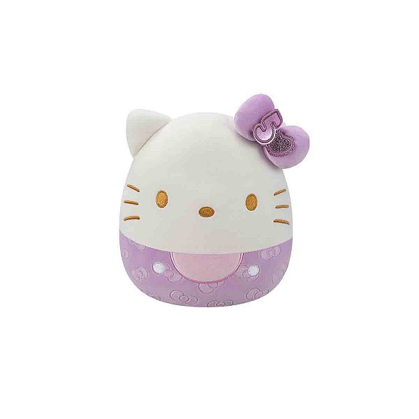 Pelúcia Squishmallow Sanrio 20cm - Hello Kitty Lilás 3877