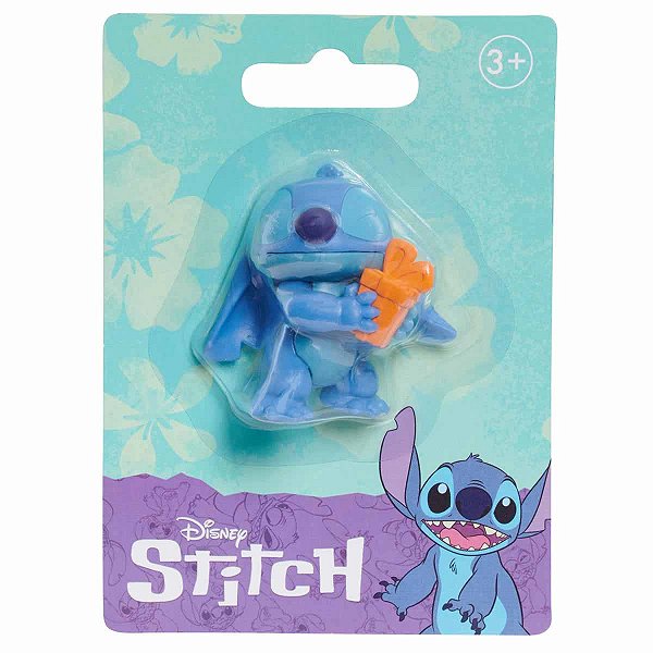 Boneco Stitch Vinil com Presente Disney Sunny 3986