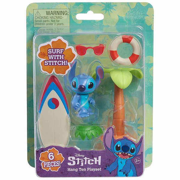 Boneco Stitch Vinil com Acessórios de 5 cm Disney Sunny 3990
