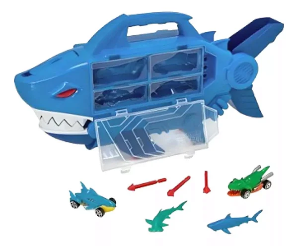 Lançador e Porta Carros Tubarao - FUN