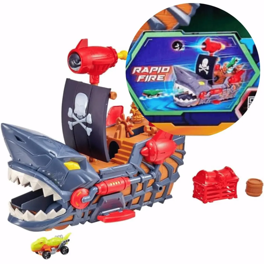 Pista Carro Navio Pirata com 1 Carro