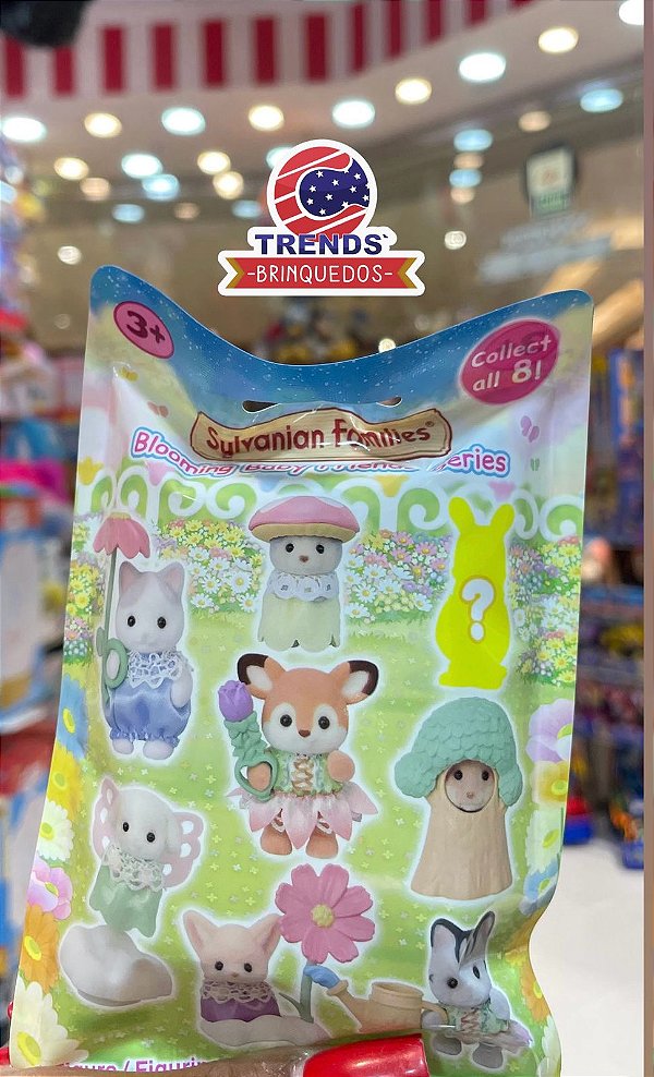 Sylvanian Families Pacote Surpresa Amigos Florais Blind bag *
