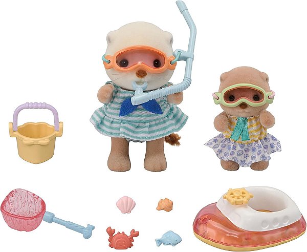 Sylvanian Families Irmãs Lontras Marinhas Mergulho 5804