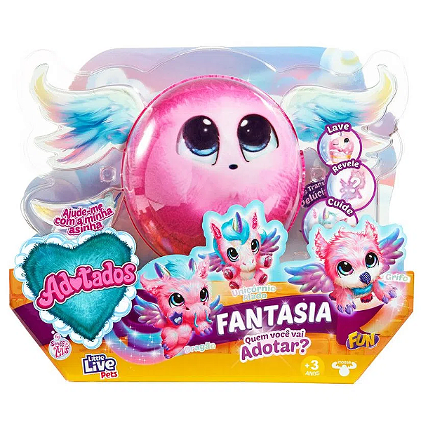 FurBalls Pets Adotados Fantasia Série 5 - Fun Divirta-se F270