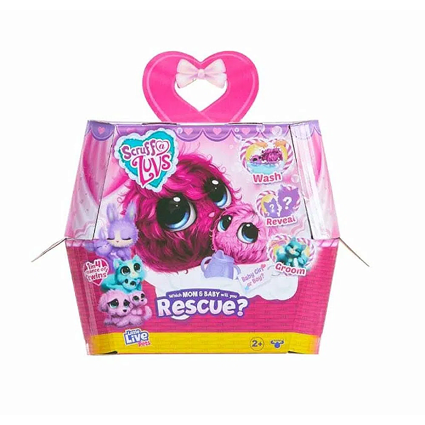 Furballs ADOTADOS FAMÍLIA - SCRUFF A LUVS SURPRESA - FUN