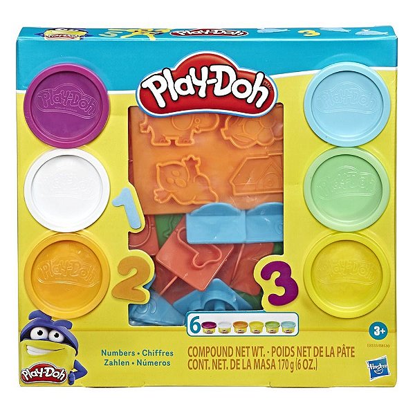 MASSA PLAY DOH E8533 - NUMERO HASBRO