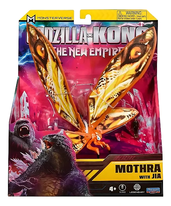Boneco Godzilla vs Kong The New Empire Mothra 17 cm
