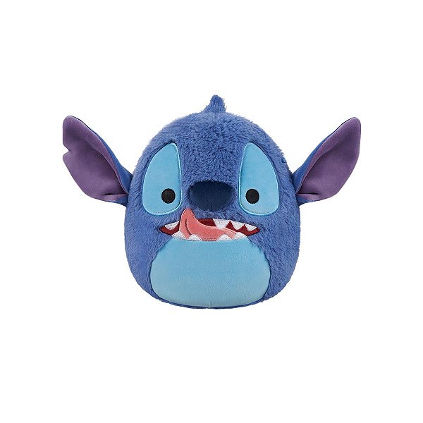 Pelúcia Squishmallow 20cm Stitch Fuzz-A-Mallows