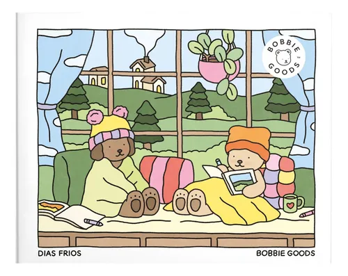 Livro De Colorir Bobbie Goods Dias Frios *
