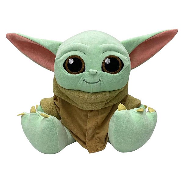 Pelúcia Disney Star Wars Grogu Big Feet 30 cm - FUN
