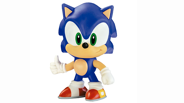 Boneco Sonic Fandombox Articulado Vinil - Colecionavel