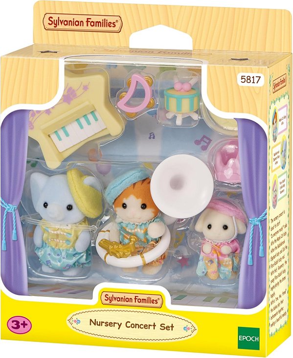 Sylvanian Families Conjunto Concerto Jardim Infancia