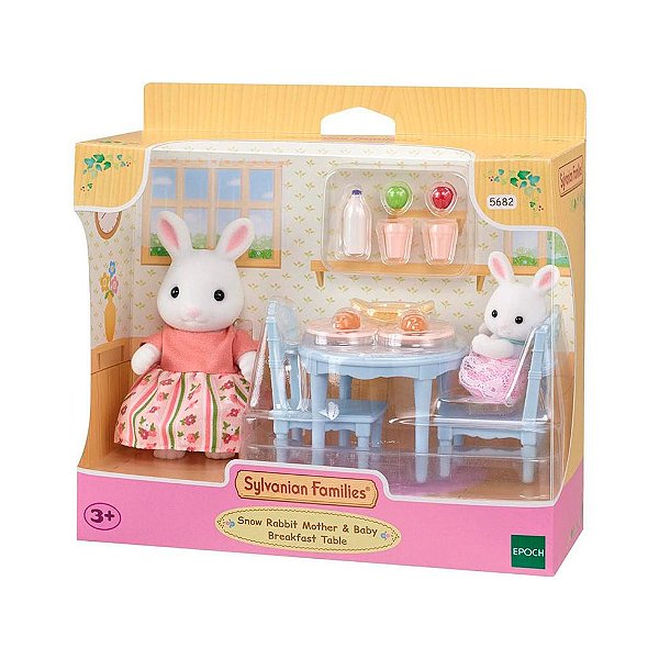 Sylvanian Families Mamae Bebe Coelho Cafe