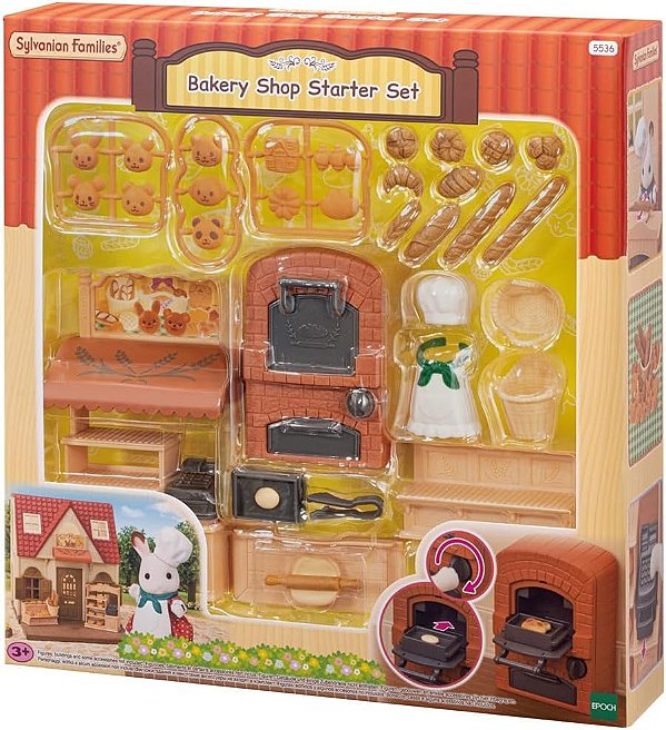 Sylvanian Families Conjunto Inicial Padaria 5536