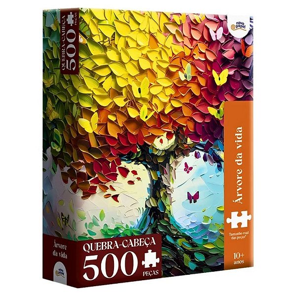 QUEBRA CABECA 500 PEÇAS ARVORE VIDA 8083
