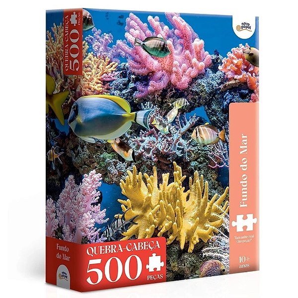 QUEBRA CABECA 500 PEÇAS FUNDO MAR 8085 TOYSTER