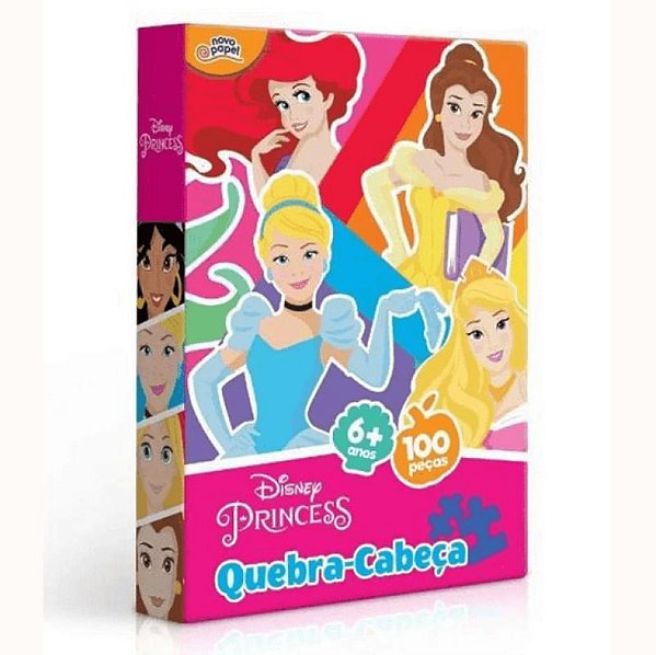 QUEBRA CABECA 100 PEÇAS PRINCESAS 8007