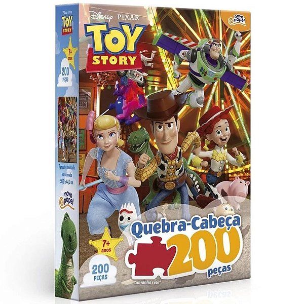 Quebra Cabeça 200 peças Toy Story - 2656 Toyster