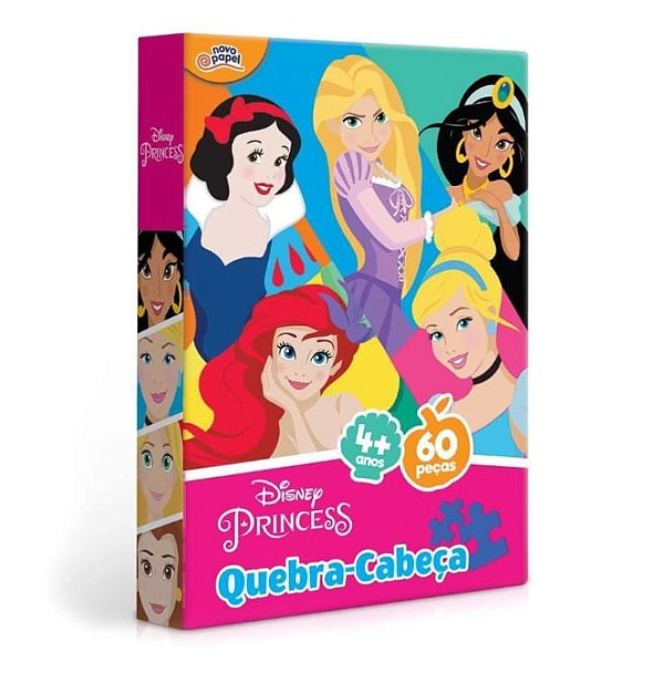 QUEBRA CABECA 100 PEÇAS PRINCESAS 8007