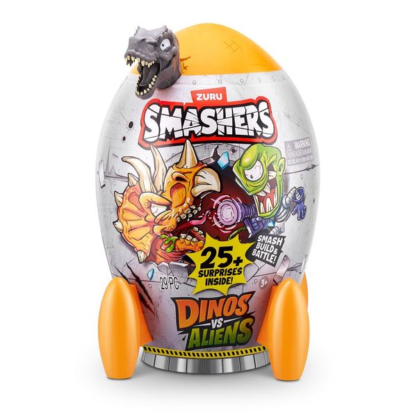 SMASHERS OVO DINO VS ALIENS 25 SURPRESAS