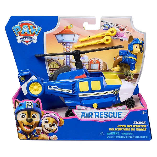 VEICULO E FIGURA PATRULHA CANINA AIR RESCUE CHASE 4691