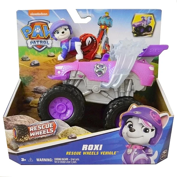 Veículo e Figura PATRULHA CANINA 3594 ROXI