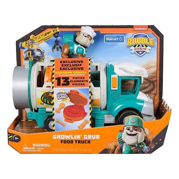 BONECO PATRULHA CANINA Carro Rubble Food Truck 4141