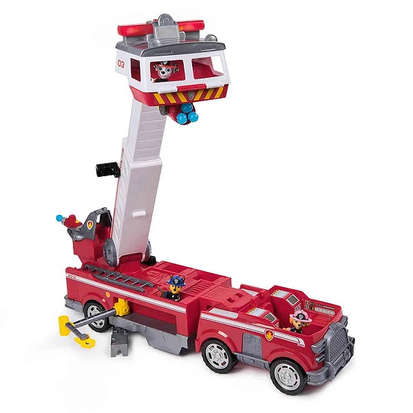 BONECO PATRULHA CANINA CAMINHÃO BOMBEIRO 60 CM ULTIMATE FIRE TRUCK 4143