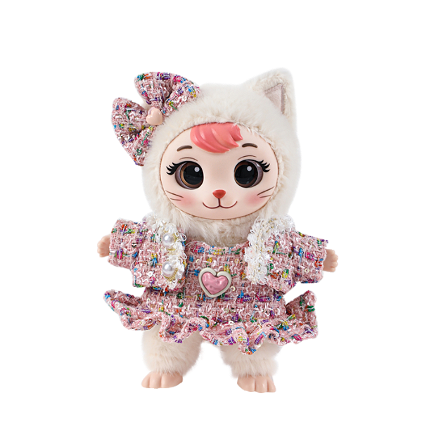 BONECA PELUCIA CHAVEIRO GATINHA LAMIMI VALENTINA