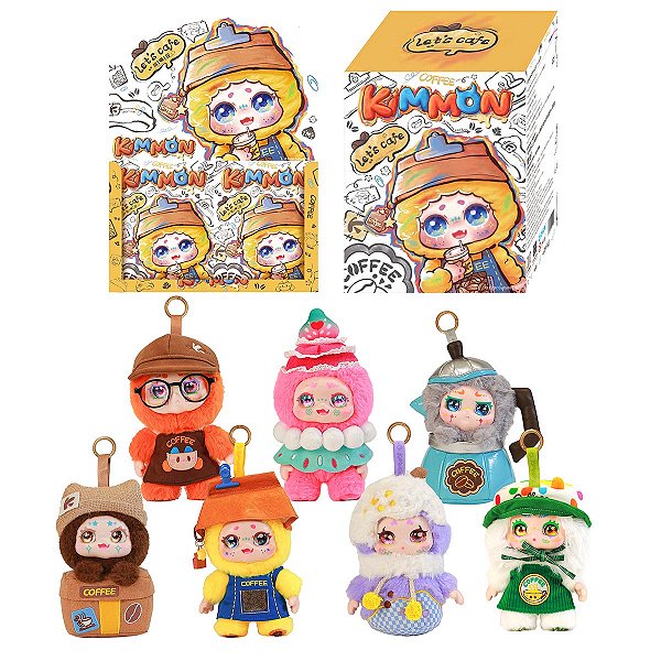 PELUCIA CHAVEIRO SURPRESA KIMMON 6053 HORA DO CAFE 22CM