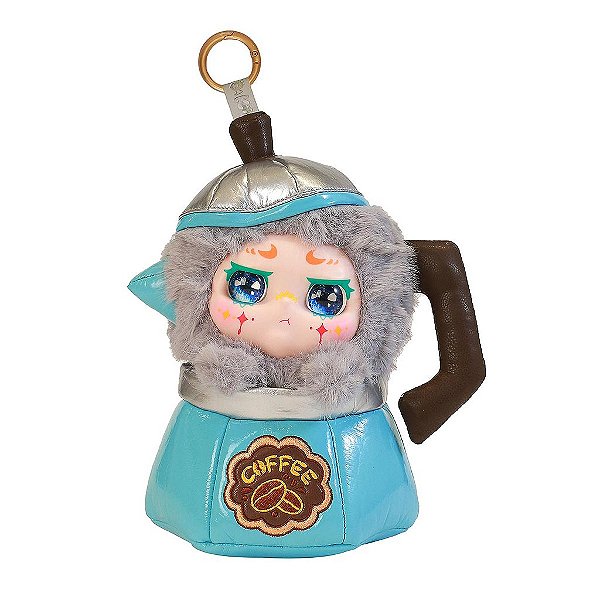 PELUCIA CHAVEIRO SURPRESA KIMMON 6053 HORA DO CAFE 22CM