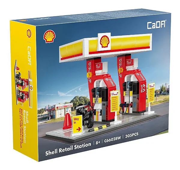 CaDA Blocos de Montar POSTO GASOLINA M F2337