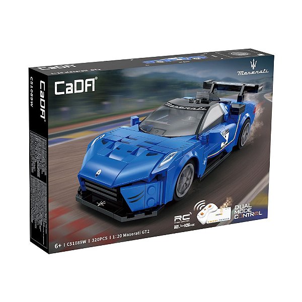 CaDA Blocos de Montar Maseratti GT2 1:20 Controle Remoto F2403