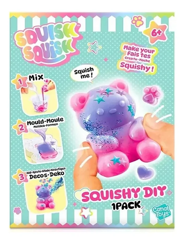 Fabrica Squish Faça Seu Squish Urso F2583