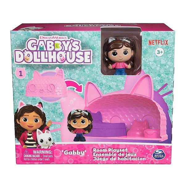 Casa Mágica da Gabby Mini Playset Quarto 3970