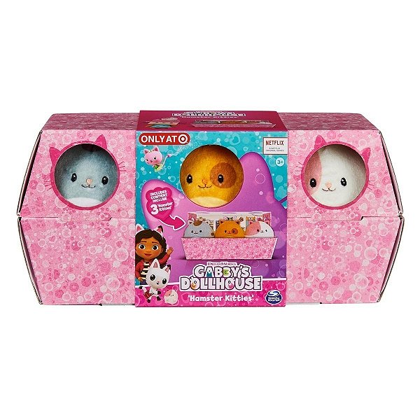 Casa Mágica da Gabby Pelucia Hamster com 3 3914