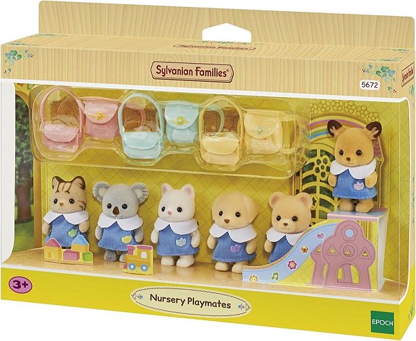 Sylvanian Families Berçario Nursery Playmates 5672