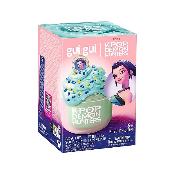 Kit de Slime GUI GUI Guerreiras do Kpop Zoey Gloss