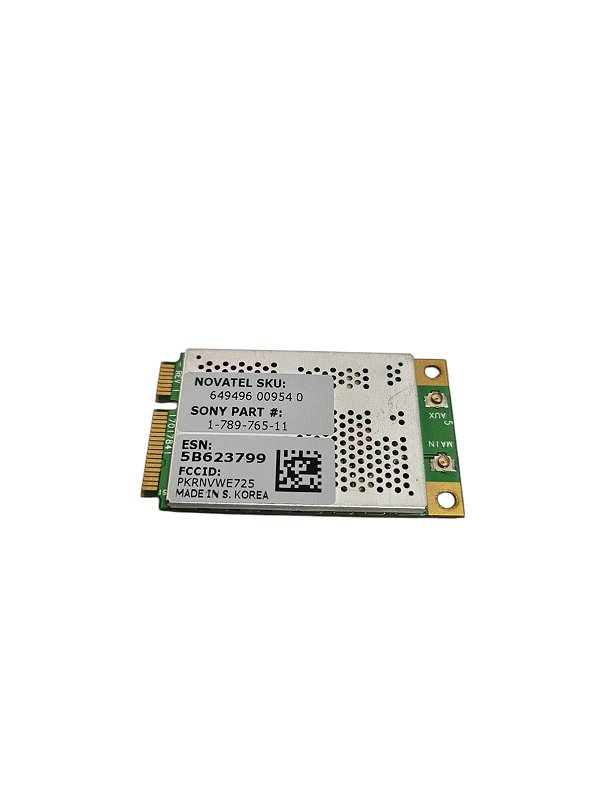 Placa Wireless Sony 1-789-765-11 Mini Pci-e Original