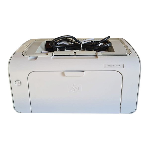 Impressora HP LaserJet P1005 Monocromática Sem Toner