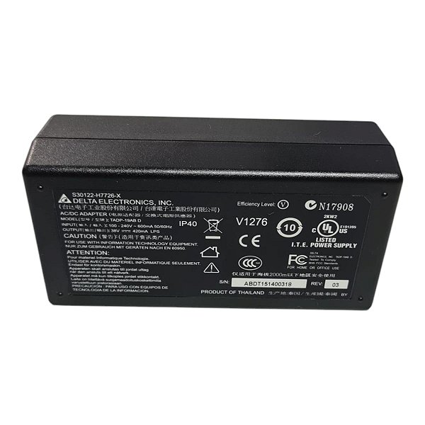 Fonte Delta TADP-19AB 38V 420mA Entrada RJ45 Original
