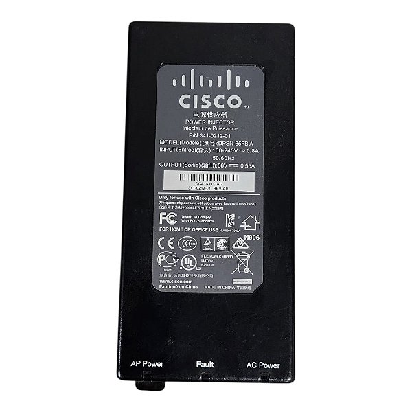Fonte PoE Cisco 30U-560(G) 56V 0,55A