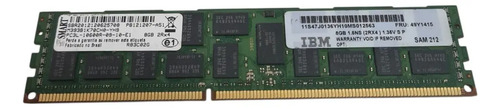 Memória Smart Ibm Ddr3 Pc3l Ecc 8gb 10600r 49y1415