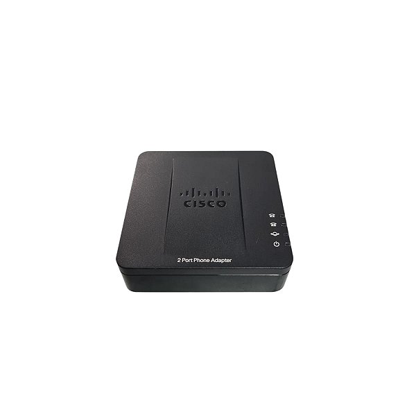 Adaptador De Telefone Voip 2 Portas Cisco Spa112