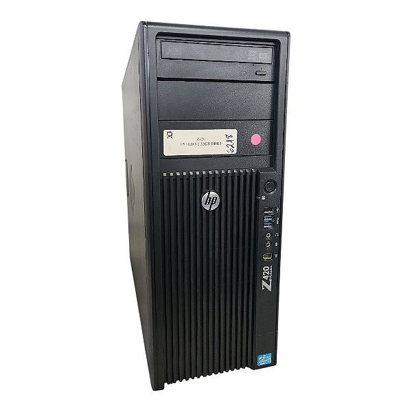 HP WorkStation Z420 E5 1620 V2 32GB Ddr3 S/  HD