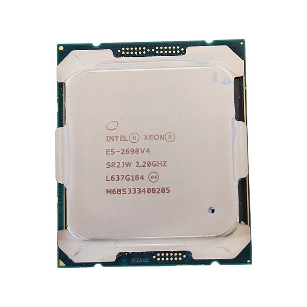 Processador Intel Xeon E5-2698V4 SR2JW 2.20GHZ