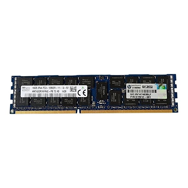 Memória SkHynix Hmt42gr7afr4c R3 16Gb 12800R Ecc 672612-081
