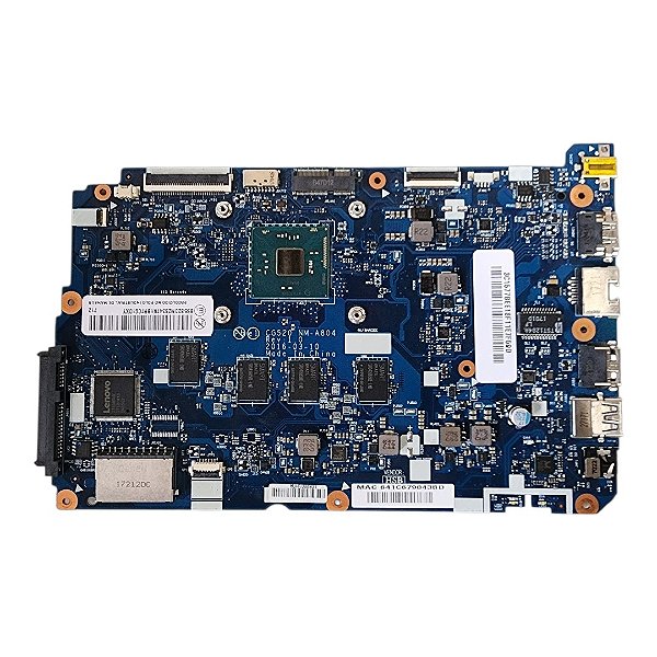 Placa Mãe Notebook Lenovo Ideapad 110-14 IBR NM-A805 Defeito