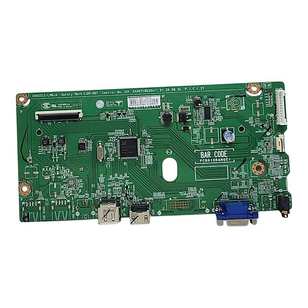 Placa Lógica Monitor Lg 24bl550j Eax67185204 (1.0)